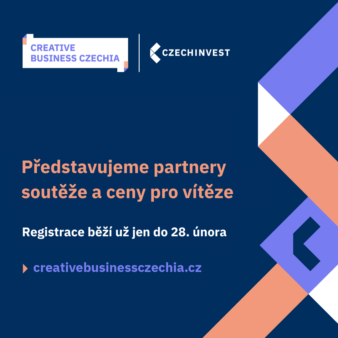 Creative Business Czechia reveals this year’s partners and tempting prizes for the winners